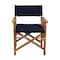 Whitecap Hemingway Director's Chair with Navy Cushion Seat 61052 - alternate 2